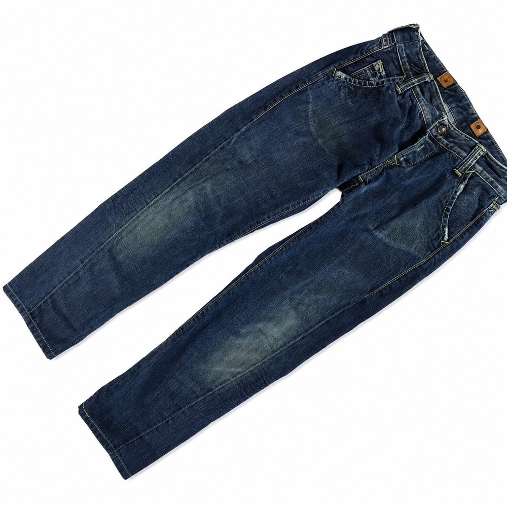 Y2K Grunge Cyberpunk Biker Matrix HTC Hollywood Trading Company Jeans 26